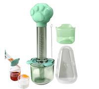 YRTUOP Seringue médicale en silicone | Seringue pour tout-petits en silicone, 3 pièces, distributeur de médicaments - Kit distributeur de médicaments pour bébés, seringue, sucette, compte-gouttes pour