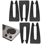 YRTUOP Verrouillage de sécurité pour du four,Verrouillage de sécurité pour du four - Poêle pour bébé, 5 pièces, serrure de four | Couvercles de bouton de cuisinière à l’épreuve des, serrure de four