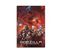 YRTWR I WBRRB Godzilla City on the Edge of Battle Poster Art mural pour chambre à coucher Film 20 x 30 cm Sans cadre