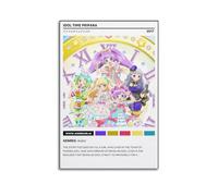 YRTWR I WBRRB Idol Time Pripara Poster mural pour chambre à coucher Motif films 60 x 90 cm Sans cadre