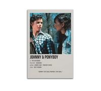 YRTWR I WBRRB Johnny & Ponyboy from The Outsiders Poster mural pour chambre à coucher 40 x 60 cm Sans cadre