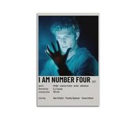 YRTWR I WBRRB Poster I Am Number Four - Décoration murale pour chambre à coucher - 20 x 30 cm - Style sans cadre