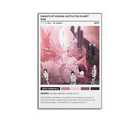 YRTWR I WBRRB Poster Knights of Sidonia Bataille pour Planet Nine - Décoration murale pour chambre à coucher - 40 x 60 cm - Style sans cadre