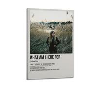 YRTWR I WBRRB Poster Oiseau Jade What Am I Here for - Décoration murale pour chambre à coucher - 20 x 30 cm - Style cadre