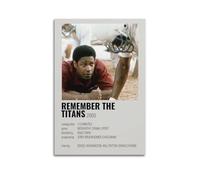 YRTWR I WBRRB Poster « Remember The Titans » - Décoration murale pour chambre à coucher - 40 x 60 cm - Style sans cadre