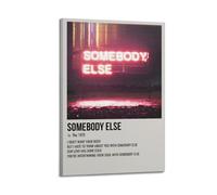 YRTWR I WBRRB Poster « Somebody Else » de The 1975, décoration murale, peinture pour chambre à coucher, films, 50 x 75 cm, style cadre