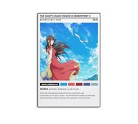 YRTWR I WBRRB Poster The Saint's Magic Power Is Omnipotent II - Décoration murale pour chambre à coucher - 60 x 90 cm - Style sans cadre