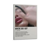 YRTWR I WBRRB Poster « Where Did I Go » de Jorja Smith - Décoration murale pour chambre à coucher - 30 x 45 cm - Style cadre