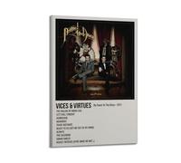 YRTWR I WBRRB Vices & Virtues by Panic at The Disco Poster mural pour chambre à coucher avec cadre 40 x 60 cm