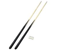 YRU Queue de Billard, 2pcs Petite Tige De Billard Courte Fait Main 50cm 68cm 90cm 120cm Snooker Queue Idéal pour Les Espaces Serrés Et Les Jeunes(Color:90CM)