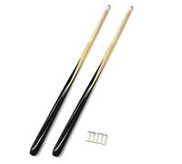 YRU Queue de Billard, 2pcs Petite Tige De Billard Courte pour Enfants Fait Main 50cm 68cm 90cm 120cm Snooker Queue Idéal pour Les Espaces Serrés Et Les Jeunes(Color:68CM)