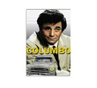 YRUAWRH Columbo Peter Falk Poster mural esthétique sur toile vintage pour chambre à coucher, salon 30 x 45 cm sans cadre