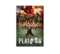 YRUAWRH Poster du film Platoon sur la guerre du Vietnam 1986 (1) - Art mural esthétique sur toile vintage - Peinture décorative pour chambre à coucher, salon - 60 x 90 cm - Style 11
