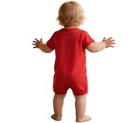 Yruioon Combinaison pour Bébé Garçon Bodysuit Vêtements Sportifs en Un Seul Morceau Tenue Jeu pour Vêtements Le Jour du Match Festival Rouge 3-6 Mois
