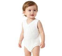 Yruioon Fille Body Pour Saillette Bébés Garçons Et Filles Salopette Bulle Blanc 6-12 mois