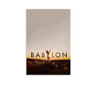 YRWOERHWER Babylon Poster sur toile - Décoration murale moderne et esthétique pour salon, chambre à coucher - 40 x 60 cm - Style sans cadre