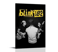 YRWOERHWER Blink 182 Poster mural sur toile pour salon, chambre à coucher, 50 x 75 cm, style cadre
