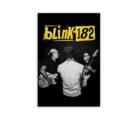 YRWOERHWER Blink 182 Poster mural sur toile pour salon, chambre à coucher, 50 x 75 cm, style sans cadre