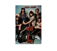YRWOERHWER Bon Jovi Poster mural sur toile pour salon, chambre à coucher, 40 x 60 cm, sans cadre