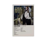 YRWOERHWER Chris Brown Poster mural sur toile pour salon, chambre à coucher, 40 x 60 cm, sans cadre
