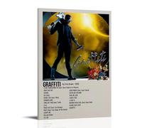 YRWOERHWER Chris Brown Poster mural sur toile pour salon, chambre à coucher, 60 x 90 cm, style cadre