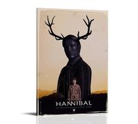 YRWOERHWER Hannibal Horror Tv Series 6 Poster mural sur toile moderne et esthétique pour salon, chambre à coucher, 20 x 30 cm, style cadre