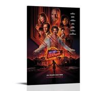 YRWOERHWER Poster « Bad Times at The El Royale » - Impression sur toile moderne et esthétique pour salon, chambre à coucher - 60 x 90 cm - Style cadre