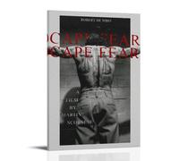 YRWOERHWER Poster Cape Fear - Impression sur toile moderne et esthétique pour salon, chambre à coucher - 40 x 60 cm - Style cadre