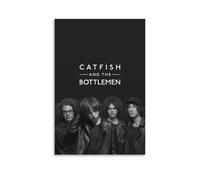YRWOERHWER Poster Catfish And The Bottlemen - Impression sur toile pour salon, chambre à coucher, chambre - 60 x 90 cm - Style moderne - Sans cadre