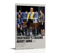 YRWOERHWER Poster Everybody's Talking About Jamie sur toile - Décoration murale moderne et esthétique pour salon, chambre à coucher - 60 x 90 cm - Style cadre