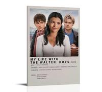 YRWOERHWER Poster My Life with The Walter Boys - Impression sur toile moderne et esthétique pour salon, chambre à coucher, chambre à coucher - 20 x 30 cm - Style cadre