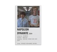 YRWOERHWER Poster Napoleon Dynamite sur toile - Décoration murale moderne et esthétique pour salon, chambre à coucher, 50 x 75 cm - Style sans cadre