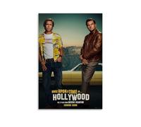 YRWOERHWER Poster « Once Upon A Time in Hollywood » - Impression sur toile moderne et esthétique pour salon, chambre à coucher - 50 x 75 cm - Style sans cadre
