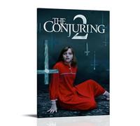 YRWOERHWER Poster The Conjuring - Impression sur toile - Décoration artistique moderne et esthétique pour salon, chambre à coucher - 40 x 60 cm - Style cadre
