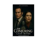 YRWOERHWER Poster The Conjuring - Impression sur toile pour salon, chambre à coucher - 50 x 75 cm - Style moderne - Sans cadre