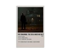 YRWOERHWER Poster The Conjuring - Impression sur toile pour salon, chambre à coucher - 50 x 75 cm - Style moderne - Sans cadre