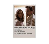 YRWOERHWER Poster The Conjuring - Impression sur toile pour salon, chambre à coucher - 60 x 90 cm - Style moderne - Sans cadre