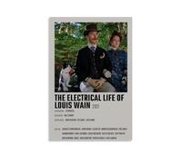 YRWOERHWER Poster The Electrical Life of Louis Wain - Impression sur toile - Décoration artistique moderne pour salon, chambre à coucher - 40 x 60 cm - Style sans cadre