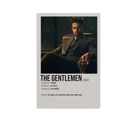 YRWOERHWER Poster The Gentleman - Impression sur toile pour salon, chambre à coucher, chambre - 60 x 90 cm - Style moderne - Sans cadre