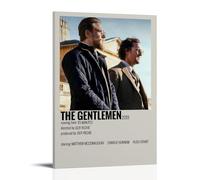 YRWOERHWER Poster The Gentleman1 - Impression sur toile pour salon, chambre à coucher, chambre - 30 x 45 cm - Style cadre