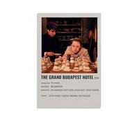 YRWOERHWER The Grand Budapest Hotel Poster mural sur toile pour salon, chambre à coucher, 60 x 90 cm, sans cadre