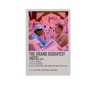 YRWOERHWER The Grand Budapest Hotel Poster sur toile pour salon, chambre à coucher, 50 x 75 cm, sans cadre