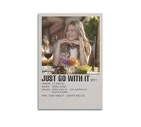 YRWUIERHRUE Just Go with It Poster mural esthétique sur toile vintage sans cadre pour salon, chambre à coucher 40 x 60 cm