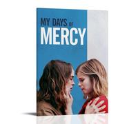 YRWUIERHRUE My Days Of Mercy Poster mural esthétique sur toile vintage - Peinture décorative pour salon, chambre à coucher - 20 x 30 cm - Style cadre