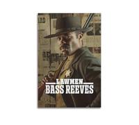 YRWUIERHRUE Poster décoratif vintage sur toile Lawmen Bass Reeves - Décoration pour salon, chambre à coucher - 60 x 90 cm - Style vintage