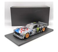 YRXIAO 1 12 pour Ford Mustang Hoonigan Ken Block's 1965#43 Modèle De Voiture De Course en Alliage Véhicule Moulé sous Pression Collection nostalgique
