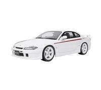 YRXIAO 1 18 pour Nissan S15 Silvia Spec-R NISMO Aero Collection Modèles Réduits Voitures en Résine Ornements Véhicules Blancs