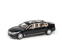 YRXIAO 1 24 pour BMW 760LI Alliage Moulage sous Pression Modèle Voiture Collection Affichage Enfant Jouet Voiture Cadeau Collection nostalgique(Noir)