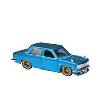 YRXIAO 1 24 pour Datsun 510 1971 Modèle Voiture Moulé sous Pression Alliage Voiture Modifié Collecter Cadeaux pour Garçon Collection nostalgique(B)