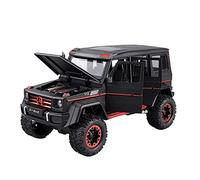YRXIAO 1 24 pour Mercedes-Benz G500 Alliage Moulage Pression Modèle Voiture Collection Affichage Enfant Jouet Voiture Cadeau Collection nostalgique(Noir)